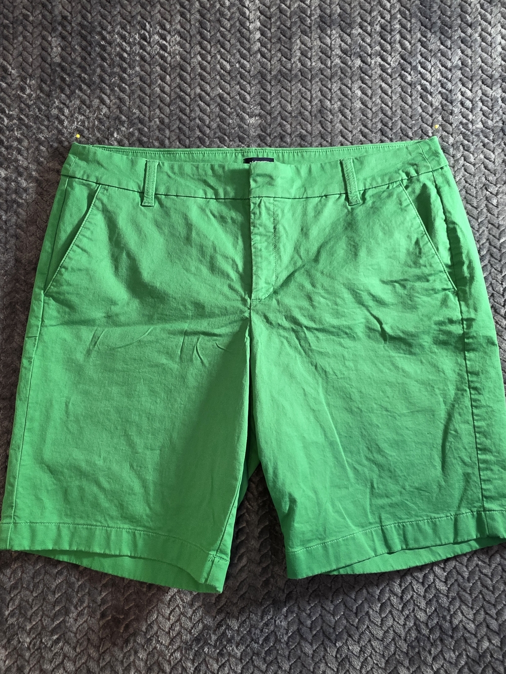 J. Crew Bright Green Women's Bermuda Shorts